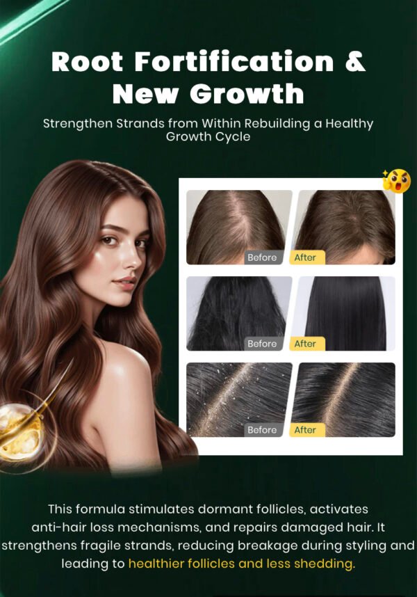 MY Rosemary Hydrolyzed Keratin Shampoo, Nourishes Thinning Hair for Women and Men-100ML