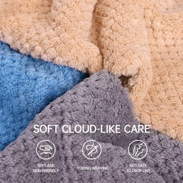 Microfiber Bath Towel 70x140cm Super Absorbent & Quick Dry Soft for Baby & Adult Anti-Bacterial