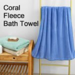 Microfiber Bath Towel 70x140cm Super Absorbent & Quick Dry Soft for Baby & Adult Anti-Bacterial