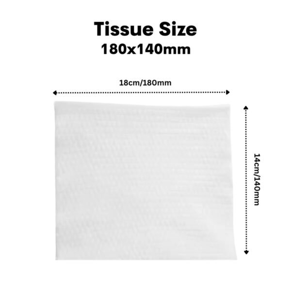 5 Packs (80pcs) 400Sheets Kitchen Wipes Cleaning Wipes Multifunctional Strong Decontamination Degreasing Wet Tissue