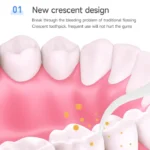 50pcs Dental Floss Stick Tooth Cleaning Interdental Brush Dental Floss Pick Oral Hygiene Care Dental Floss Ultra-Fine×10 boxes 500pcs.