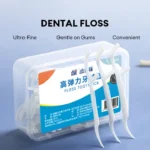 50pcs Dental Floss Stick Tooth Cleaning Interdental Brush Dental Floss Pick Oral Hygiene Care Dental Floss Ultra-Fine×10 boxes 500pcs.
