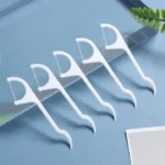 50pcs Dental Floss Stick Tooth Cleaning Interdental Brush Dental Floss Pick Oral Hygiene Care Dental Floss Ultra-Fine×10 boxes 500pcs.