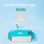 [CARTON] Upgraded Formula Hoppi Premium 99% Baby Water Wipes (20 Wipes x 25 Packs)